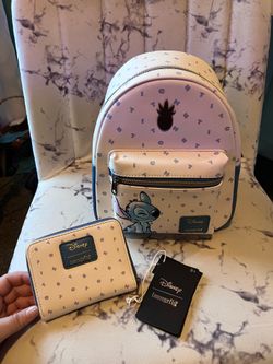Disney Lilo and Stitch Mini Backpack and Wallet