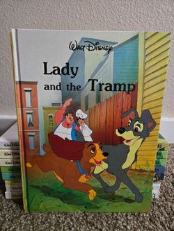 Vintage Disney Lady and the Tramp Book