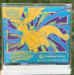 Ascended heroes POKEMON CENTER ETB