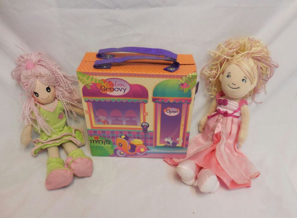 Mini Groovy Girls Case Salon Danceteria Fold out and easy carry