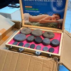 Spa Hot Stone Heating Box Whit Stones 