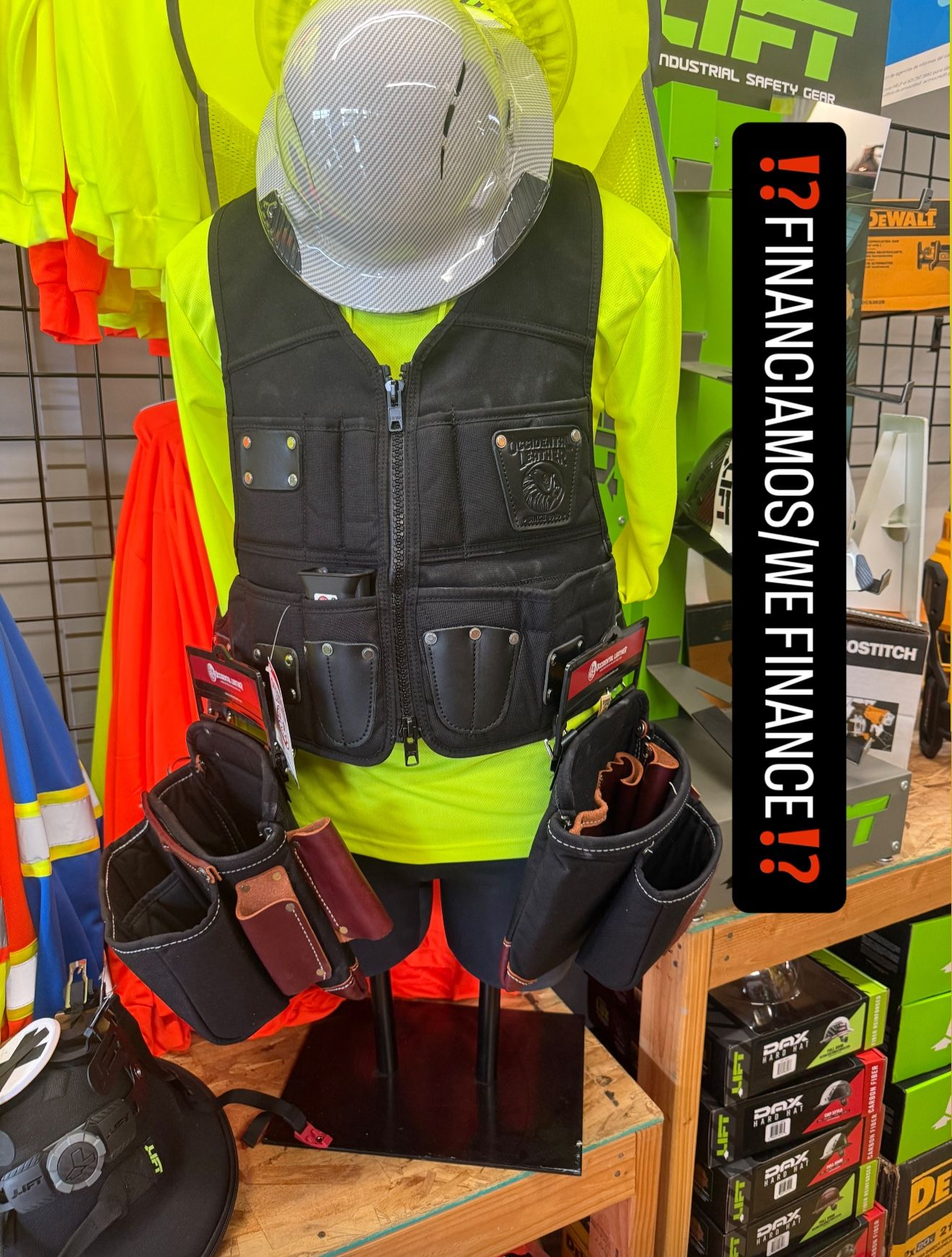OCCIDENTAL LEATHER Builders Vest System**(FINANCIAMOS/WE FINANCE)**