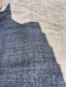 Free area carpet - Grey 7 foot by 9 foot