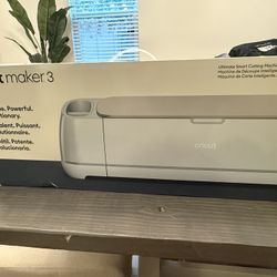 Blue Cricut Maker 3 – New in Box