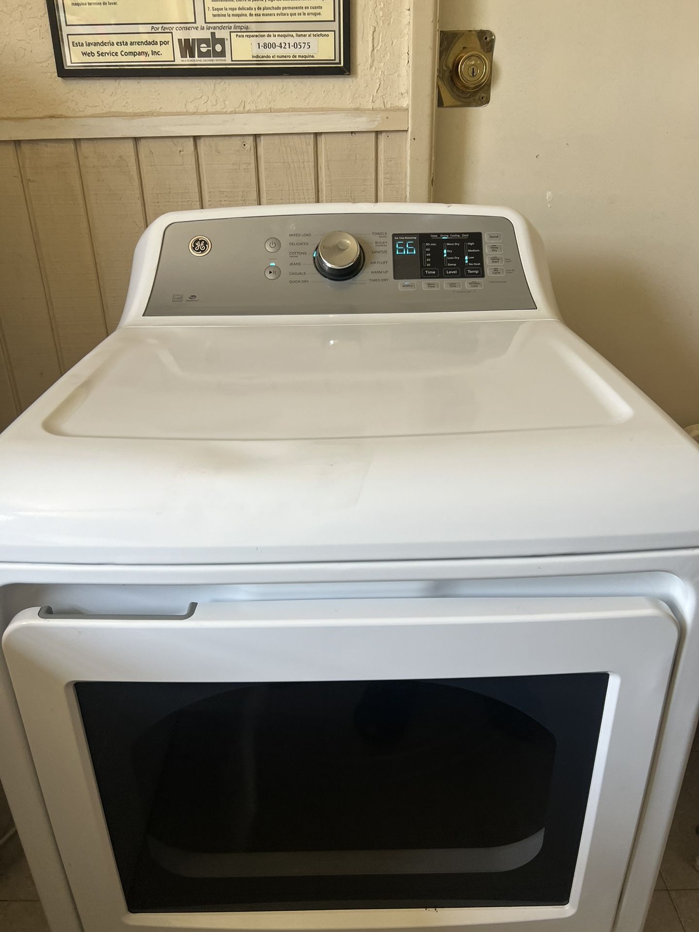 Excellent Working Ge Electric Dryer