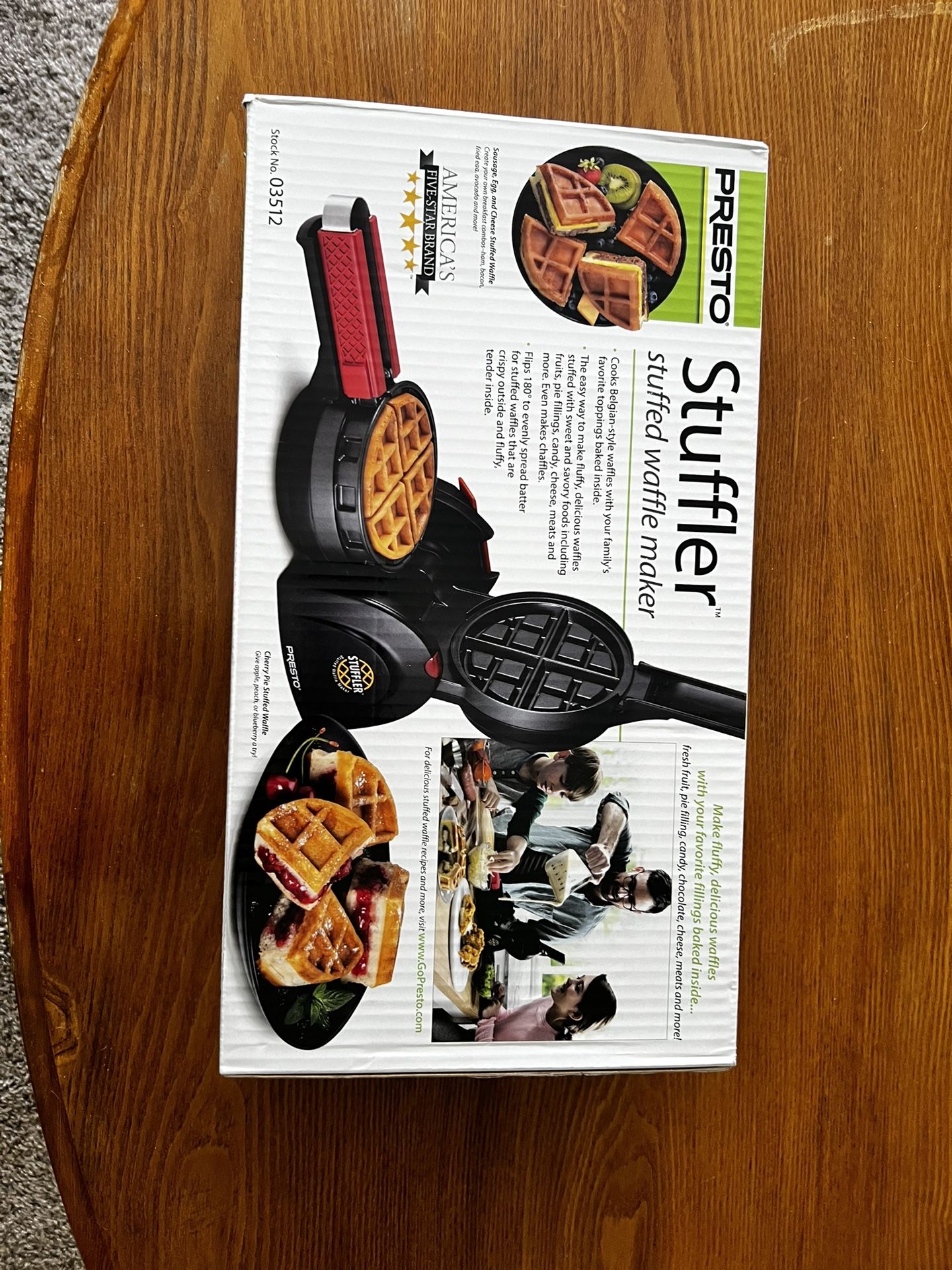 Stuffer Waffle Maker