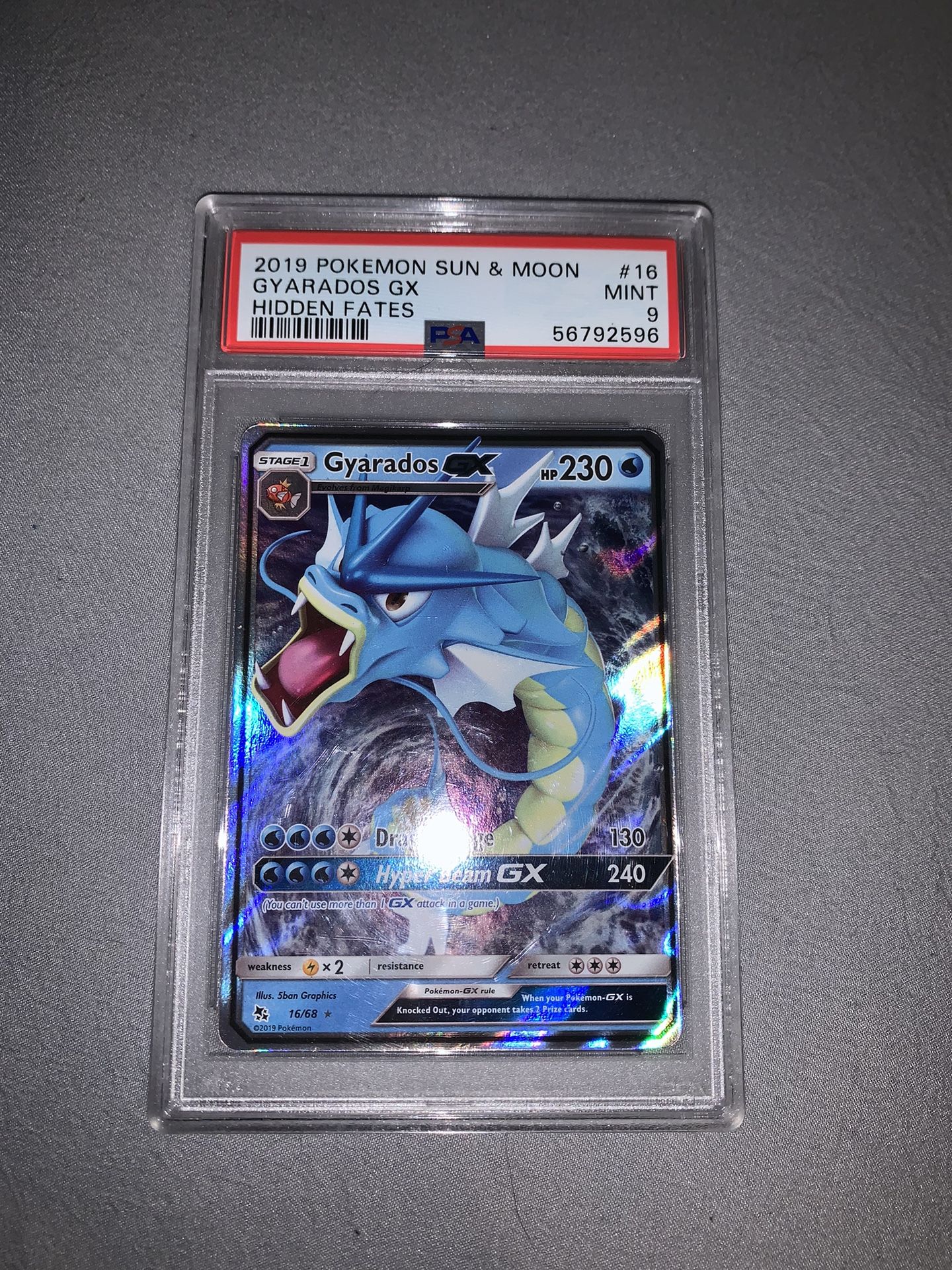 PSA Pokemon Gyarados MINT 9