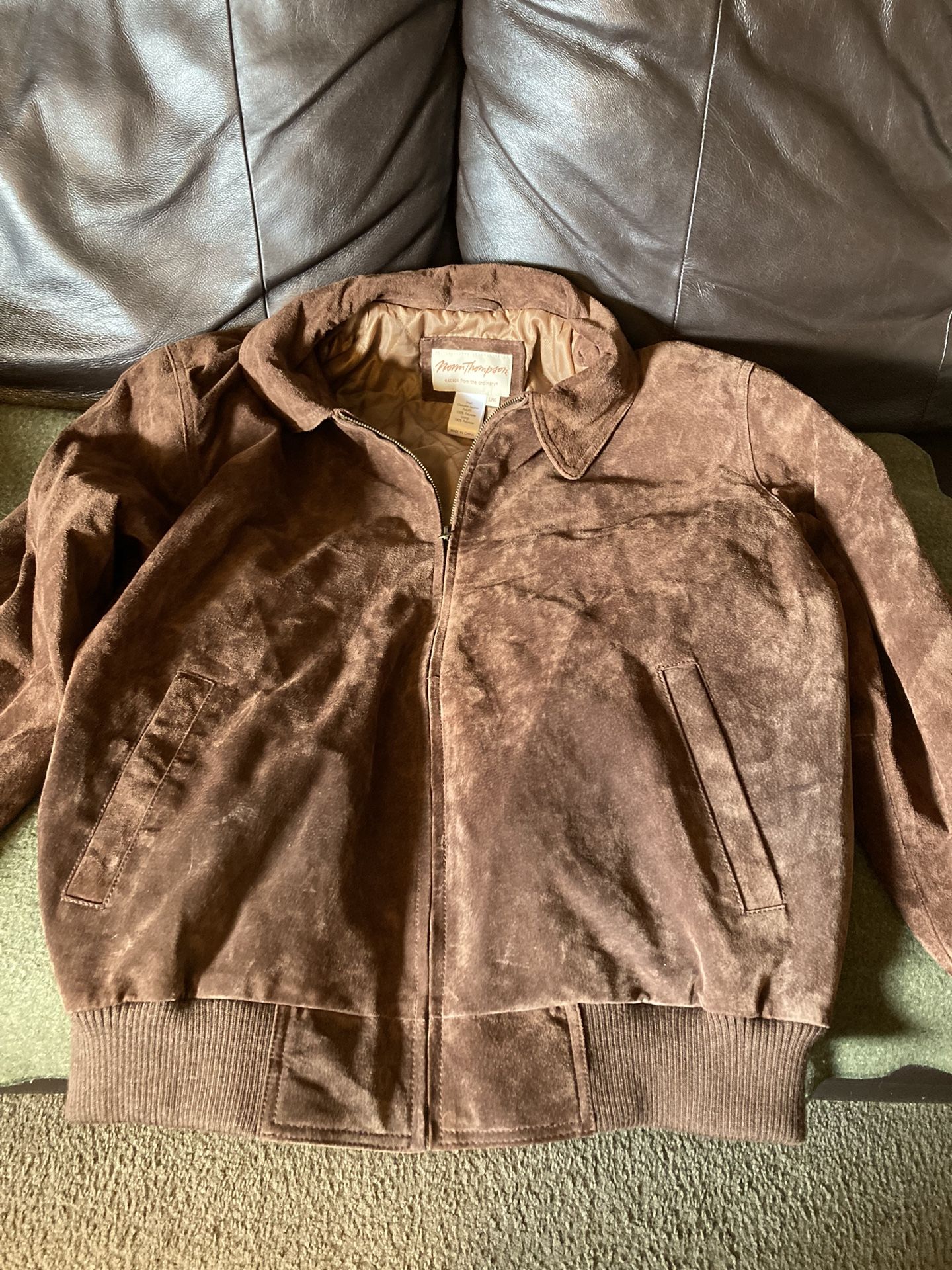 Men’s Suede Leather Jacket