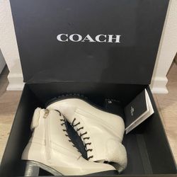 Coach Boots Size 6.5 dress Included