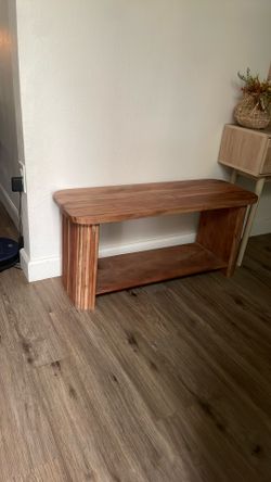 Wood Bench