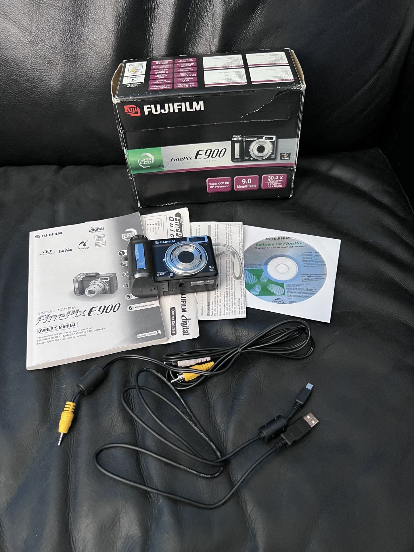 Fujifilm Finepix E900 With Box And Paperwork