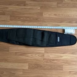Cordless heating and massage supports belt for lower back