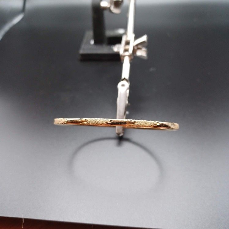 14K Gold Bangle