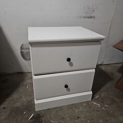 Nightstand (white color)