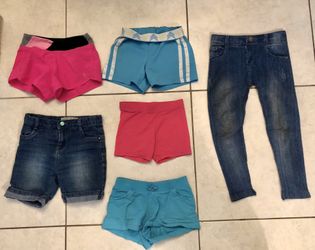 Girl’s bottom shirts,pants size 4/5
