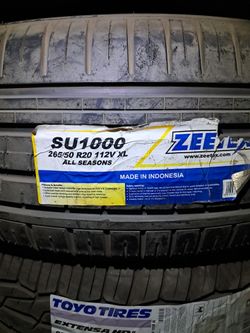 1 new tire