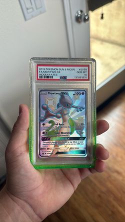 Mewtwo GX Hidden Fates PSA 10