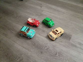 Vintage Chevron toy cars