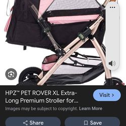 HPZ Pet rover XL premium stroller