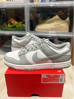 Nike Dunk Low White Light Smoke Grey