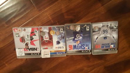 3 PS3 Sport Games