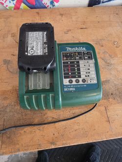 Makita Battery Charger and Battery