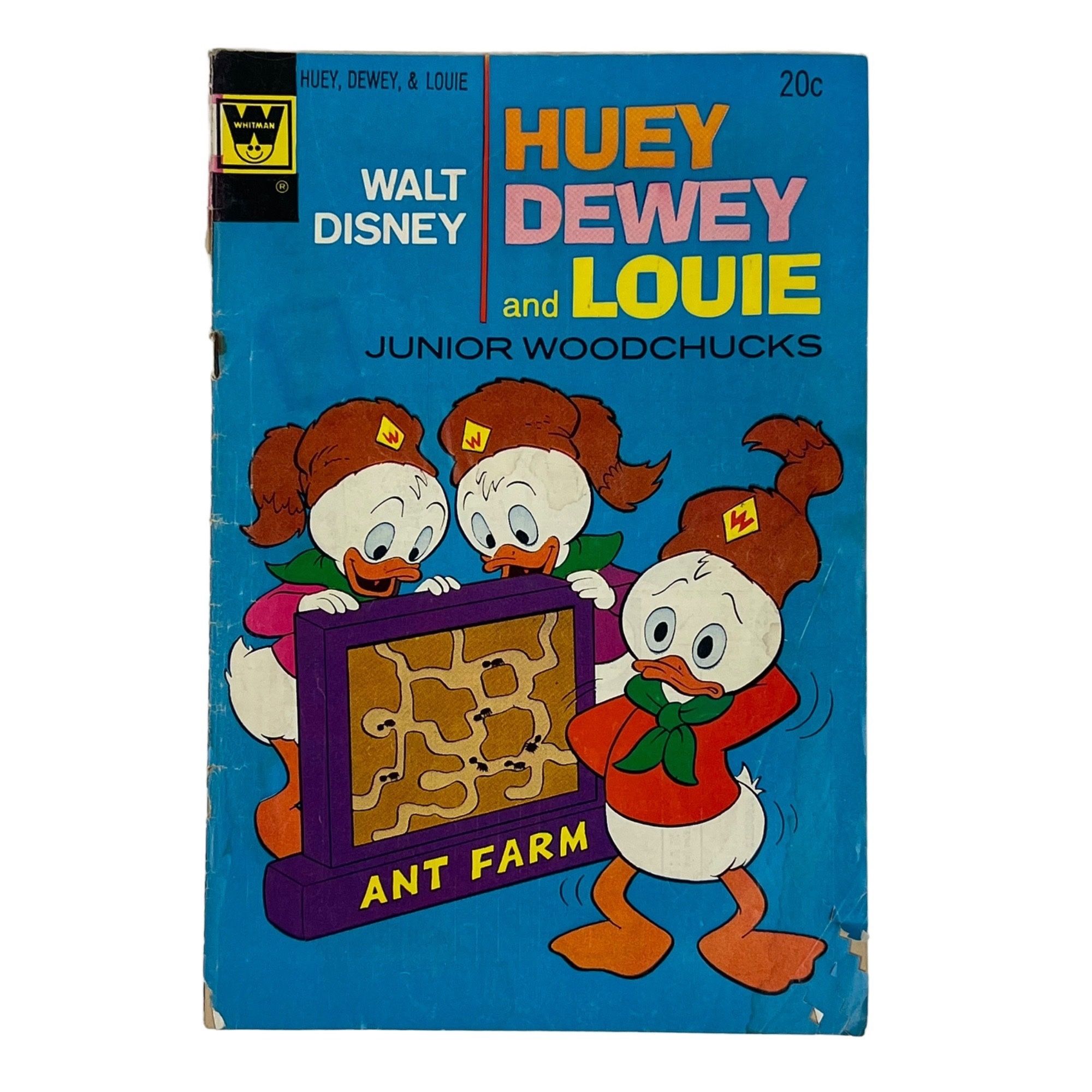 Huey Dewey & Louie Junior Woodchucks No. 25 1974 Whitman