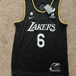 LeBron James Lakers Nike Dri-FIT NBA T-Shirt