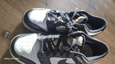 Nike Dunk Low Black and White Sneakers