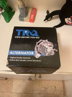 TRQ alternator & Gates Micro V serpentine belt K060878