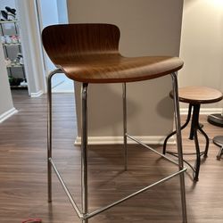 Modern Wood & Metal Bar Stools – $75 for all 3 or $25 each