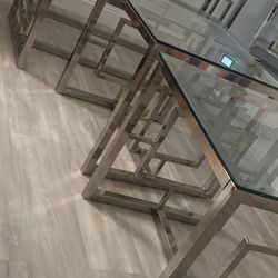 Living Room Coffee Table 4pcs Set