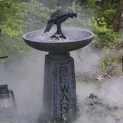 Grandin Road Birdbath Gravestone