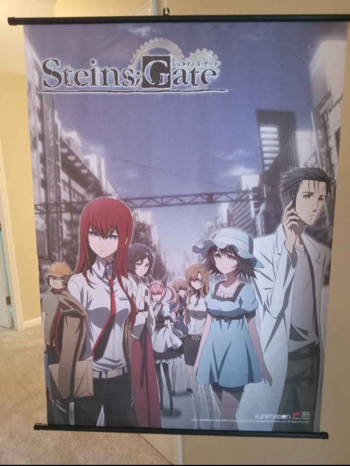 Steins Gate Wall Scroll