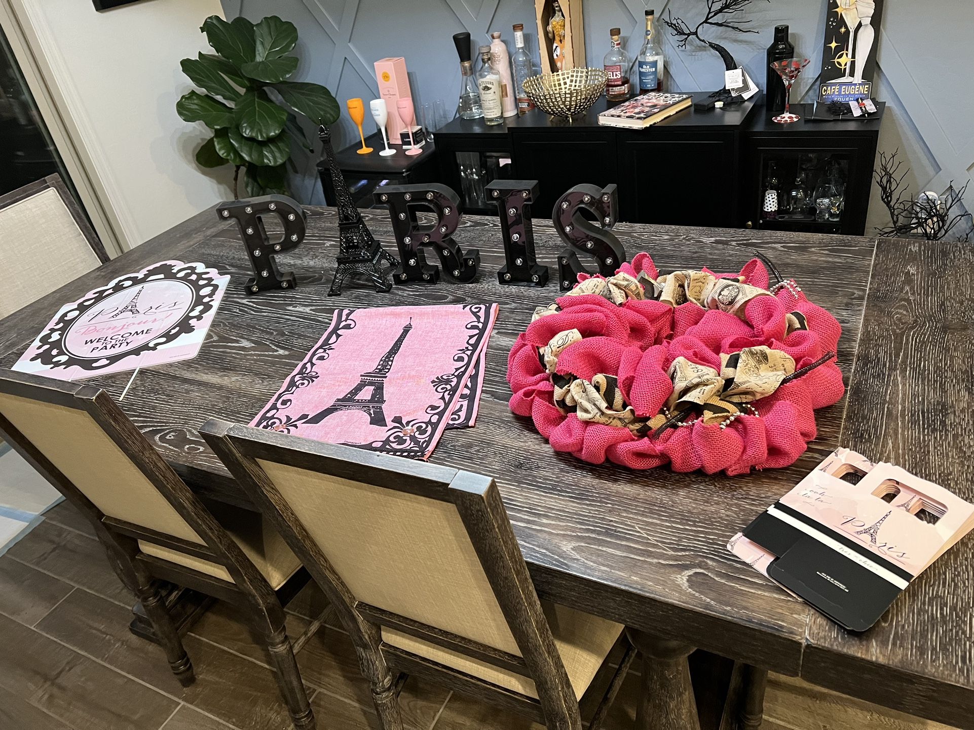Paris Party Decorations