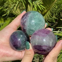Fluorite Sphere ( Each One Different Price)