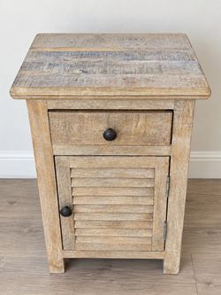 Ashley Furniture Rustic Nightstand – Farmhouse Style