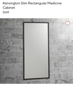 XXL Kensington Medicine Cabinet From pottery barn