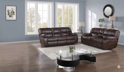 Brand new sofa and love seat set recliner sofa