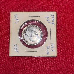 RARE!  1927 L.5 EAGLE Silver COIN