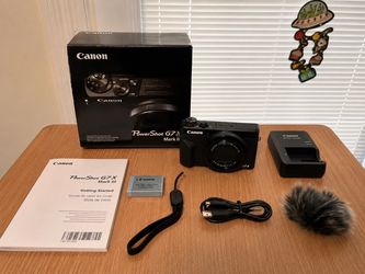 Canon PowerShot G7X Mark III Camera