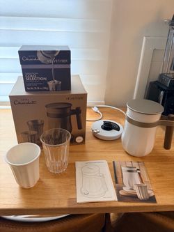 Hotel Chocolat Velvetiser Hot Chocolate Maker – Chalk