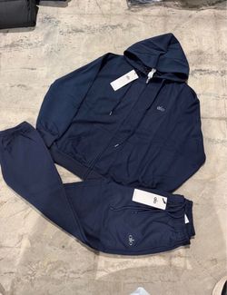 Navy Blue Alo Zip Up Set (ALL SIZES)