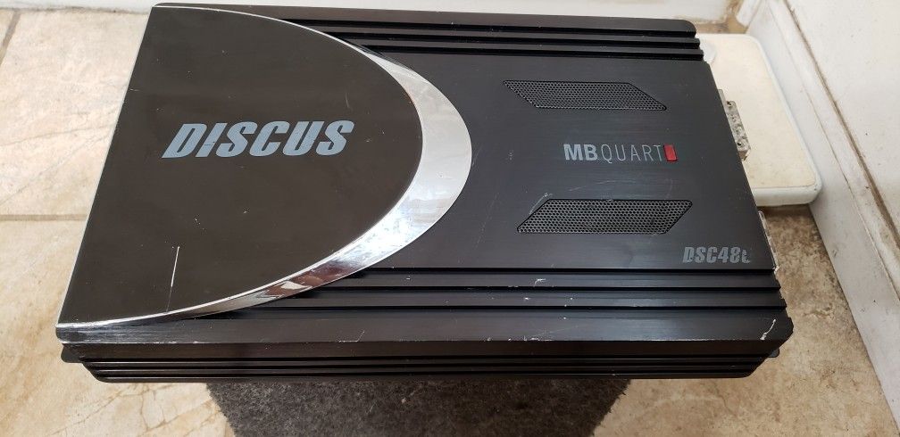 Mb Quart 4 channel amp 600.4