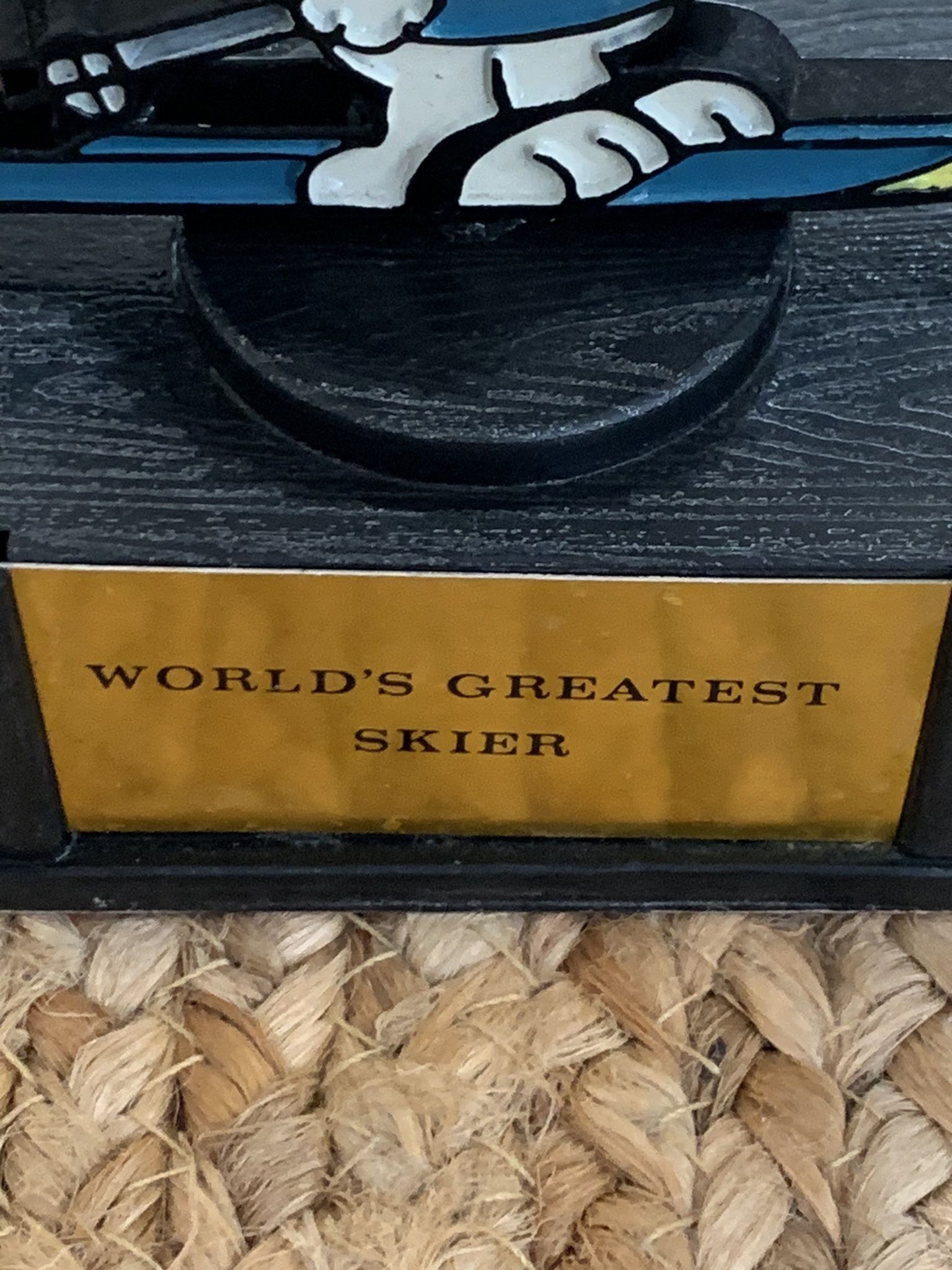 1970’s Wold’s Greatest Skier Trophy Collectible