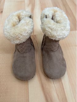 Michael Kors Faux Fur Trim Youth Boots