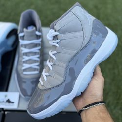 Jordan Retro 11 Cool Grey Size 10.5