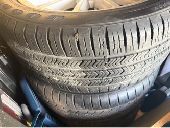 4 rines con gomas 235/45/18