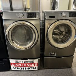 Samsung Grey Front Load Set