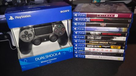 New controller with PS4 games